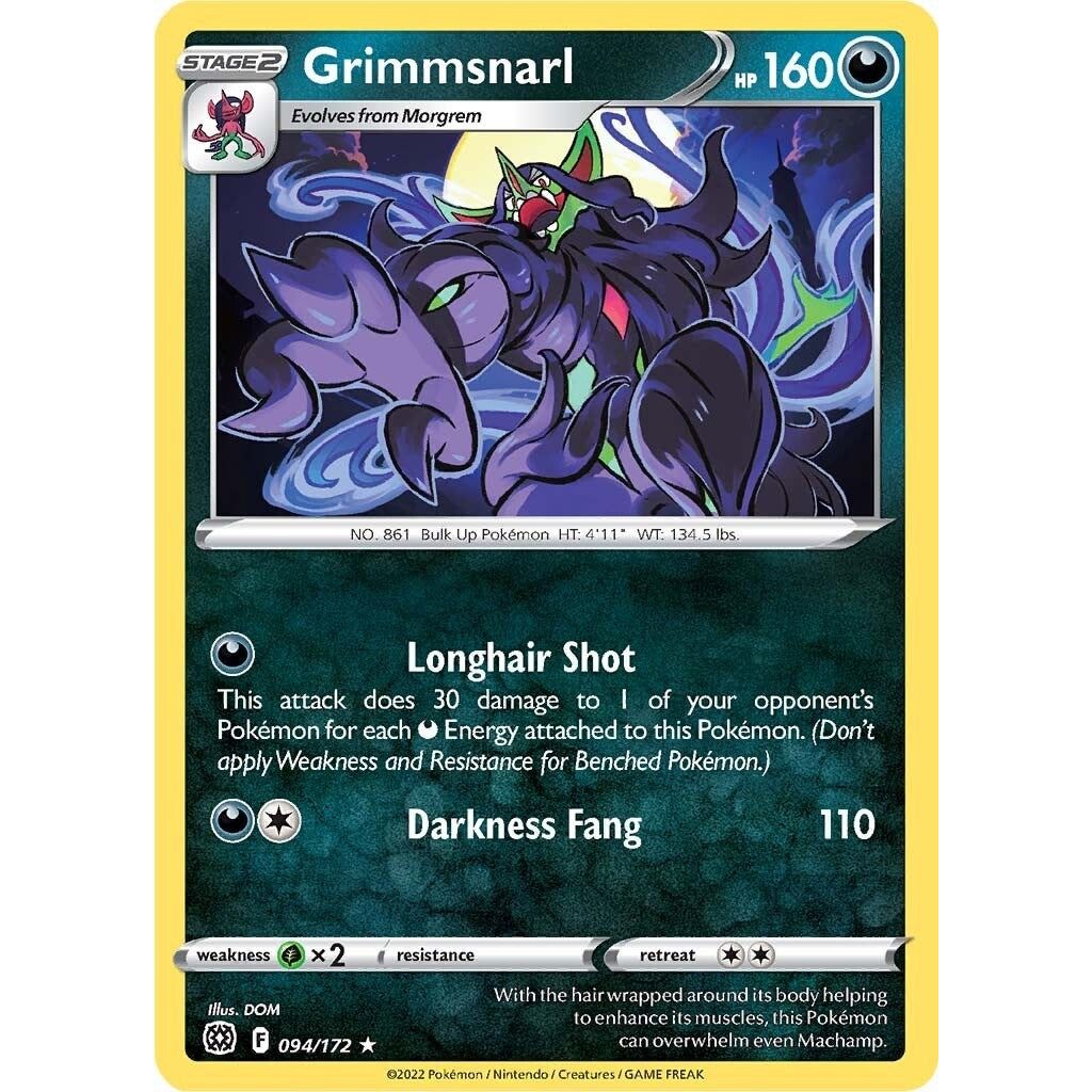 Image for Grimmsnarl (094/172) (SWSH09) - Pokemon