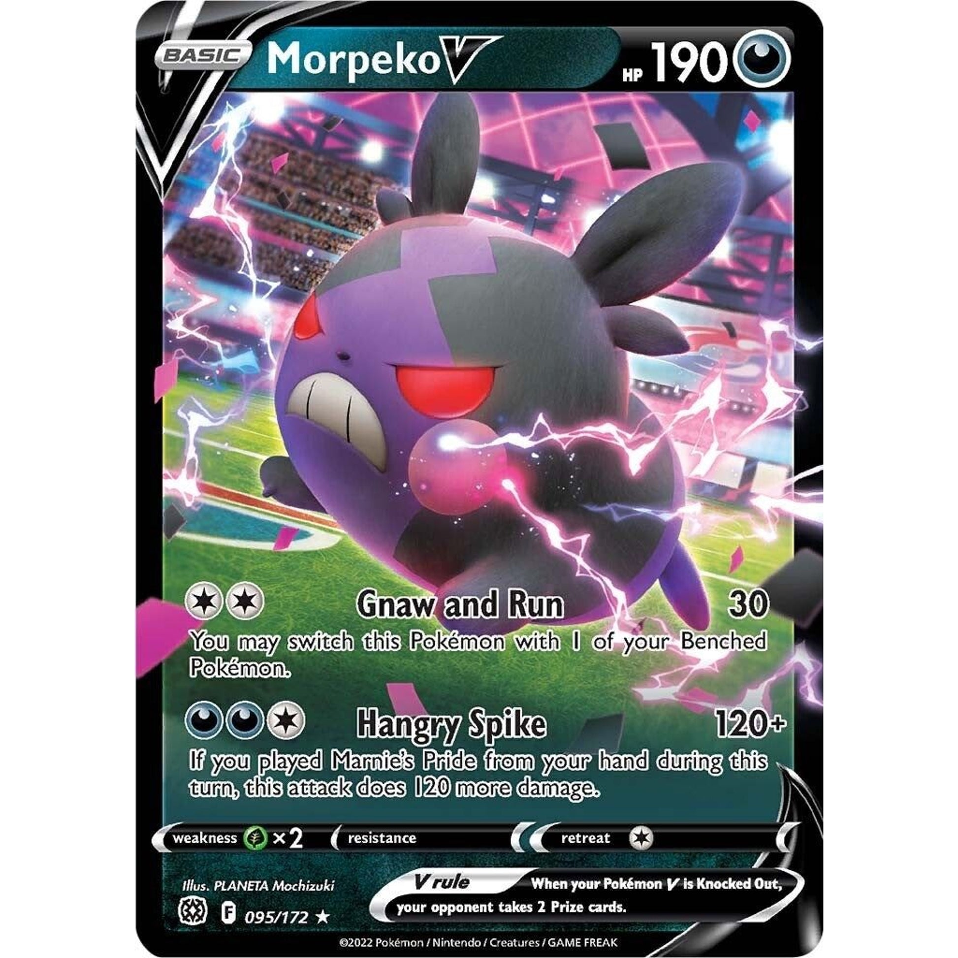 Image for Morpeko V (095/172) (SWSH09) - Pokemon