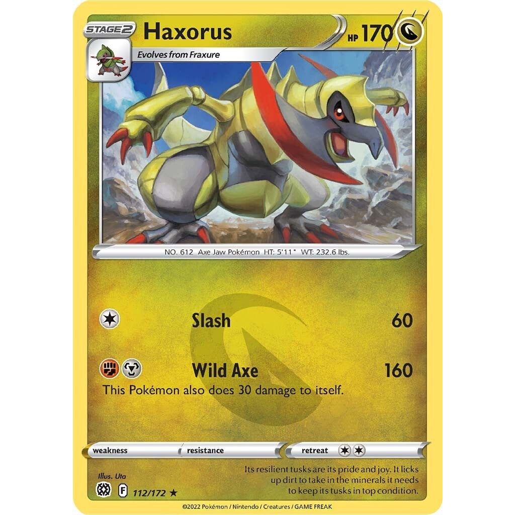 Image for Haxorus (112/172) (SWSH09) - Pokemon