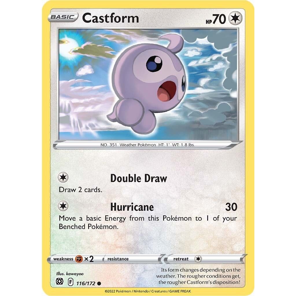 Image for Castform (116/172) (SWSH09) - Pokemon