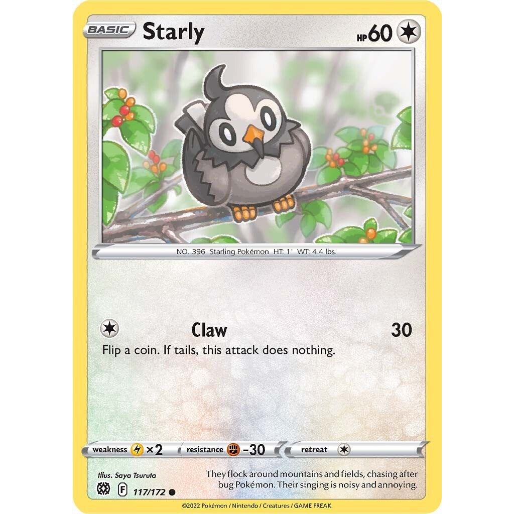 Image for Starly (117/172) (SWSH09) - Pokemon