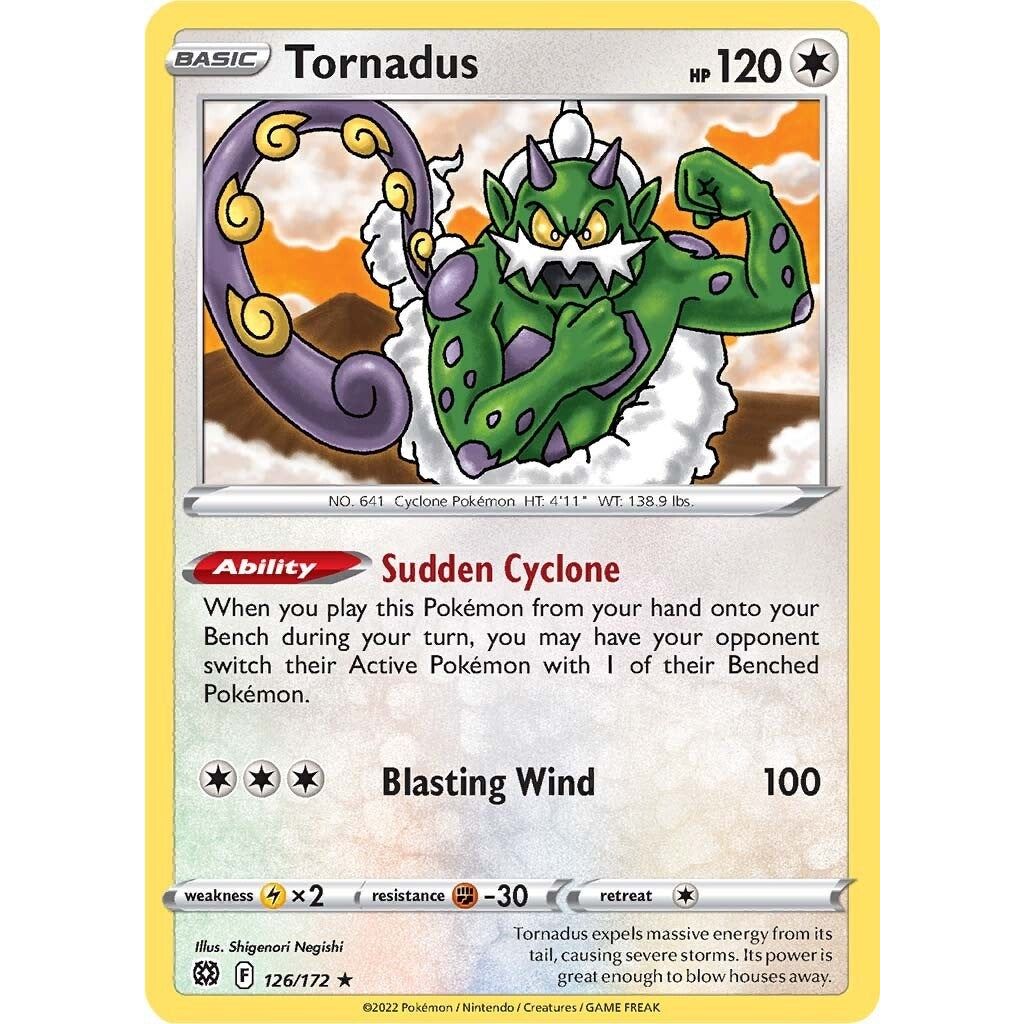 Image for Tornadus (126/172) (SWSH09) - Pokemon