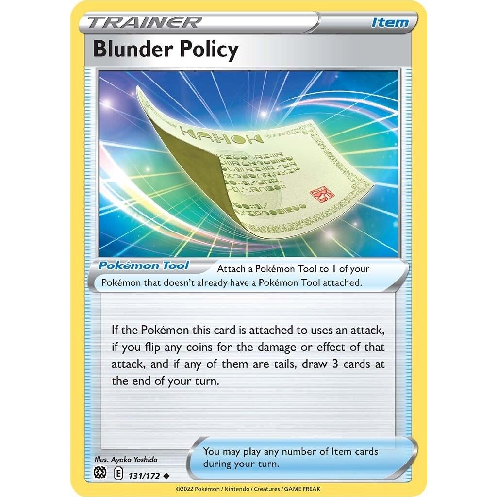 Image for Blunder Policy (131/172) (SWSH09) - Pokemon