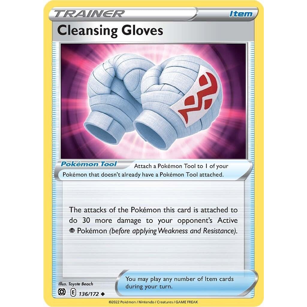 Image for Cleansing Gloves (136/172) (SWSH09) - Pokemon