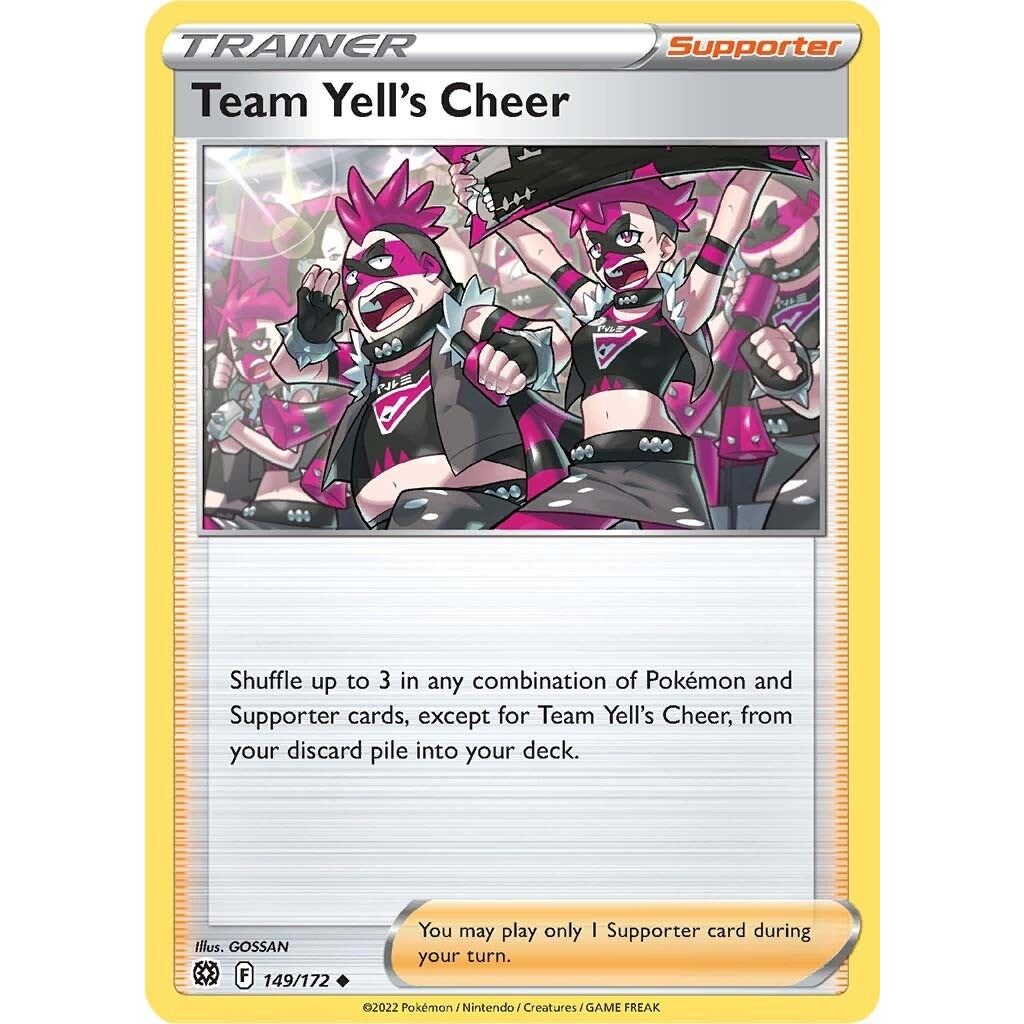 Image for Team Yell's Cheer (149/172) (SWSH09) - Pokemon