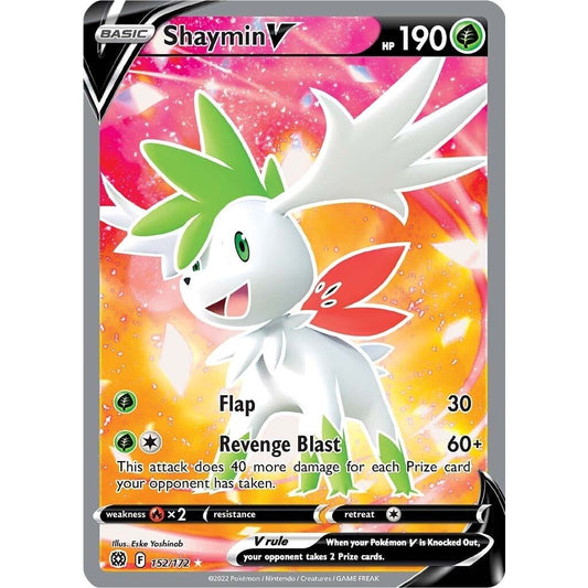 Image for Shaymin V (Full Art) (152/172) (SWSH09) - Pokemon