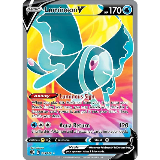 Image for Lumineon V (Full Art) (155/172) (SWSH09) - Pokemon