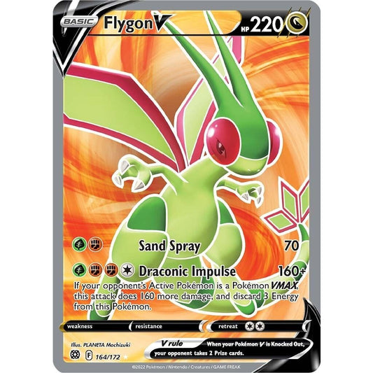 Image for Flygon V (Full Art) (164/172) (SWSH09) - Pokemon