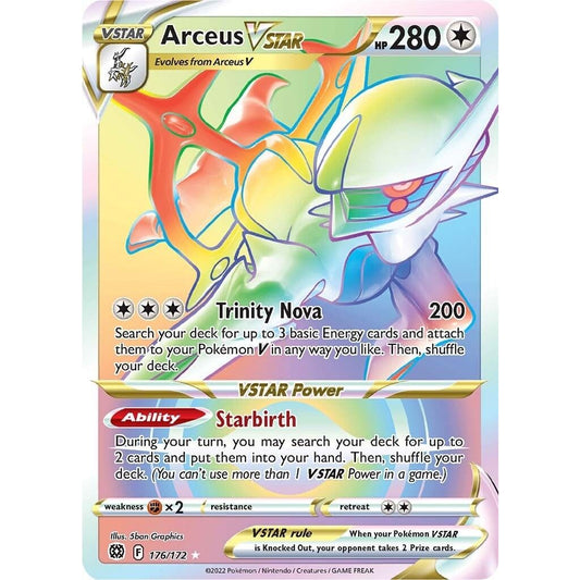 Image for Arceus VSTAR (Secret) (176) (176/172) (SWSH09) - Pokemon