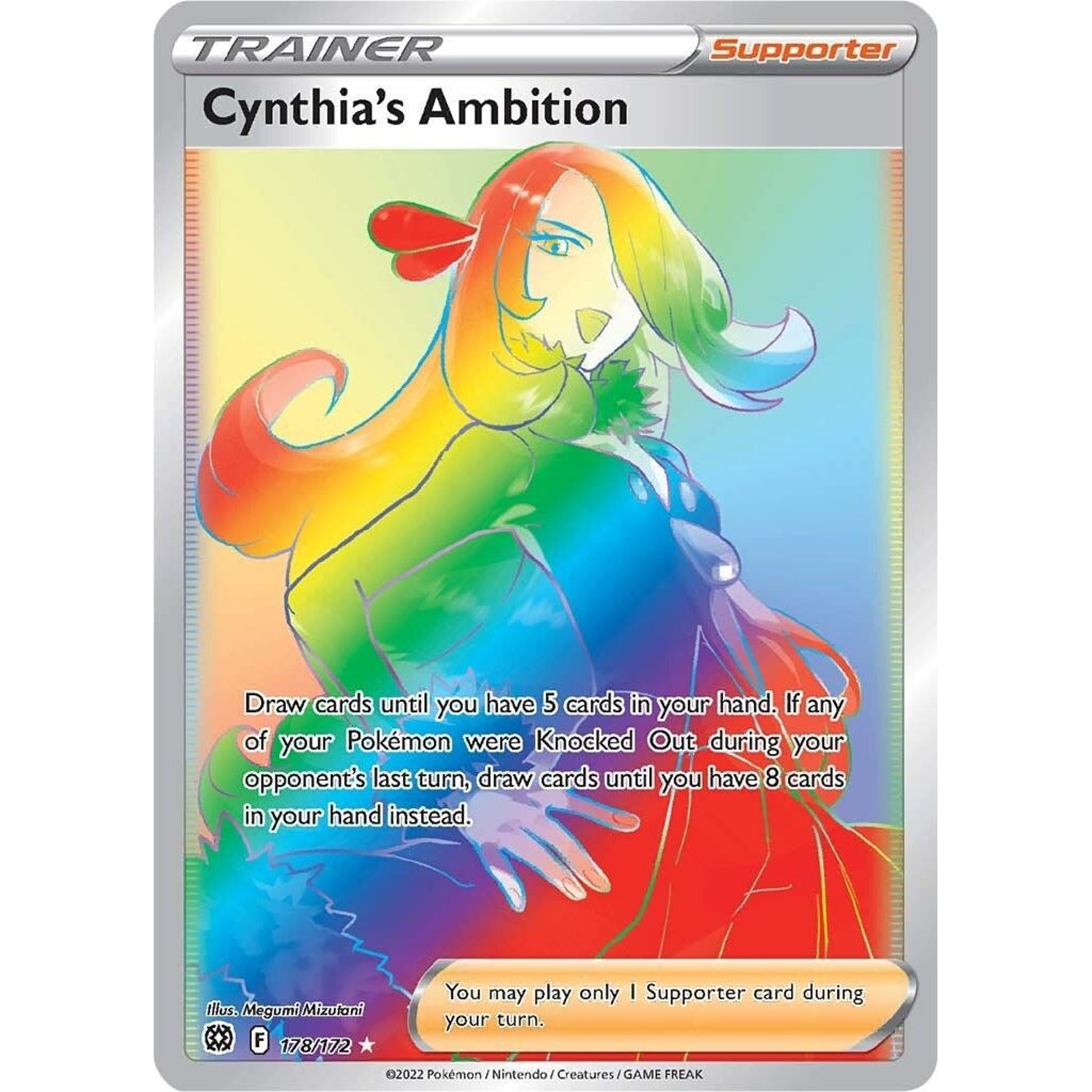 Image for Cynthia's Ambition (Secret) (178/172) (SWSH09) - Pokemon