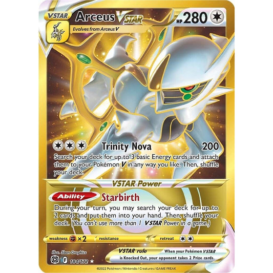 Image for Arceus VSTAR (Secret) (184) (184/172) (SWSH09) - Pokemon