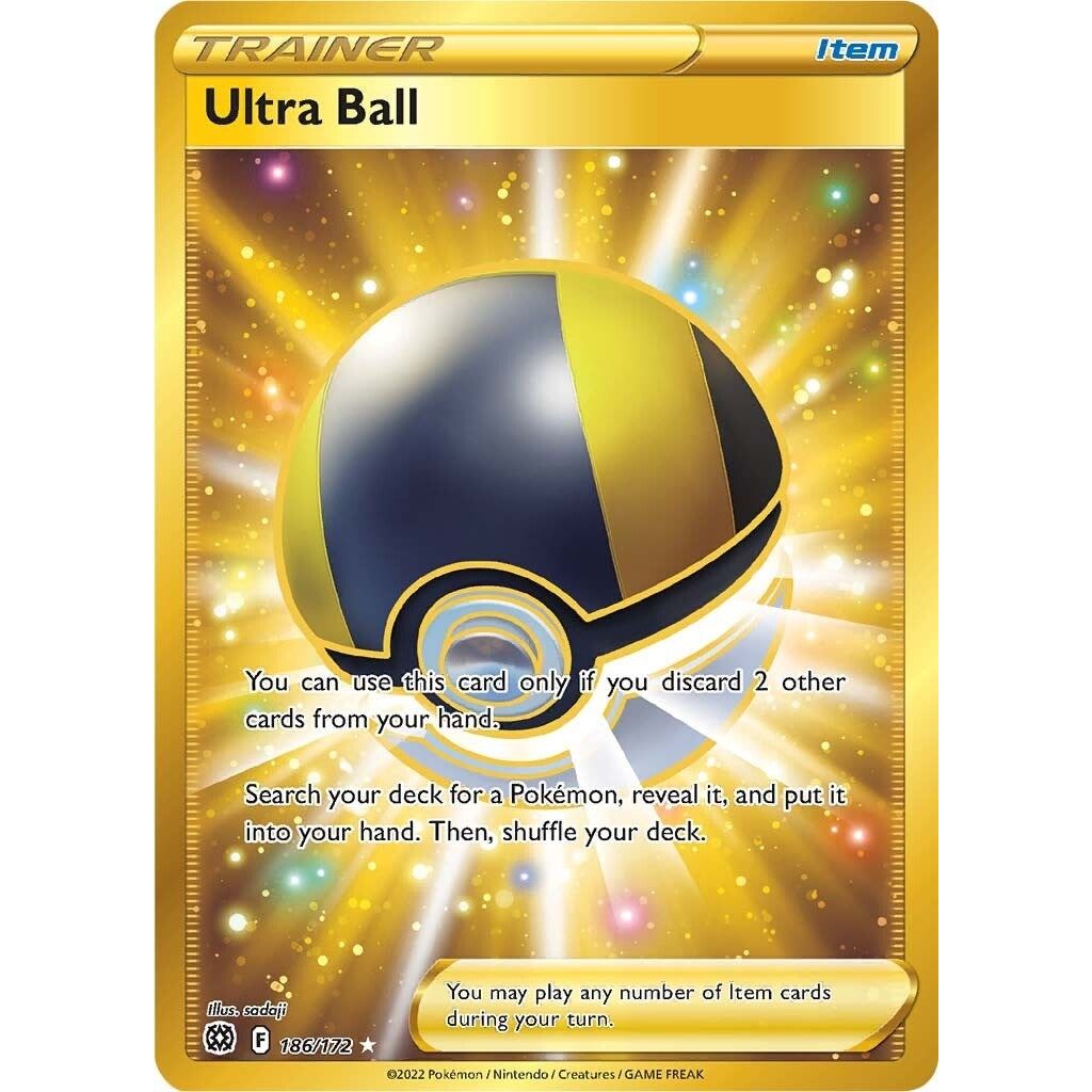 Image for Ultra Ball (Secret) (186/172) (SWSH09) - Pokemon