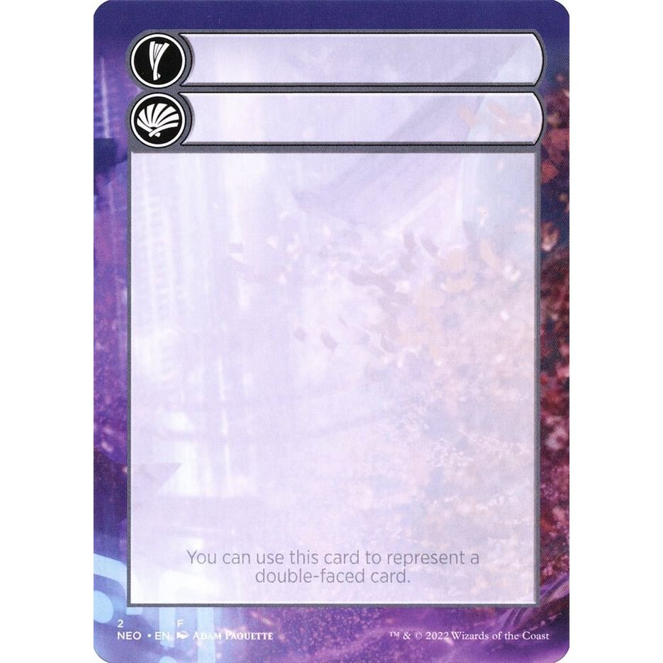 Image for Helper Card (2) (NEO) - Magic: The Gathering