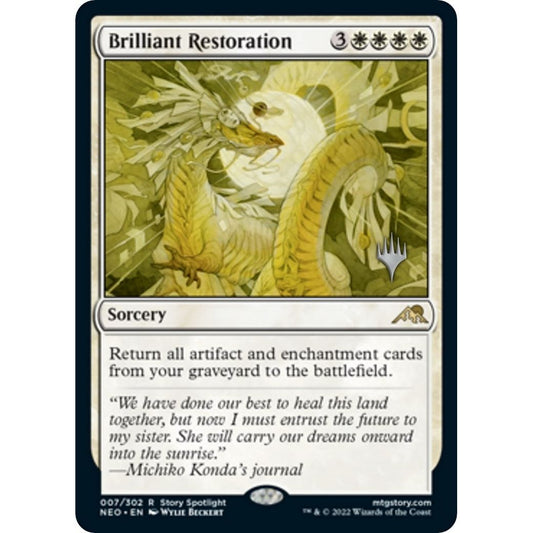 Image for Brilliant Restoration (7) (PPNEO) - Magic: The Gathering