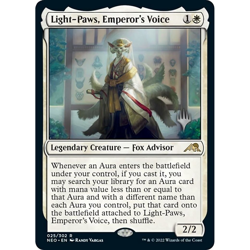 Image for Light-Paws, Emperor's Voice (25) (PPNEO) - Magic: The Gathering