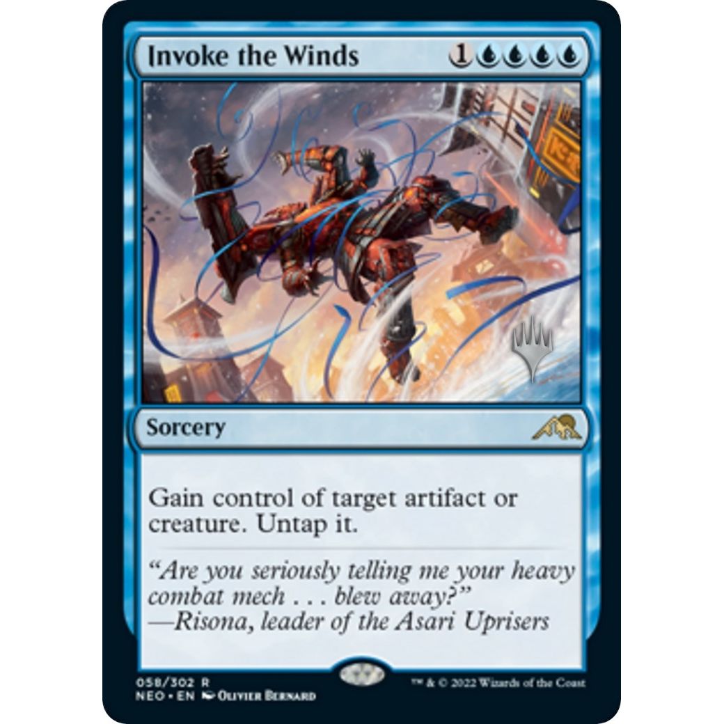 Image for Invoke the Winds (58) (PPNEO) - Magic: The Gathering