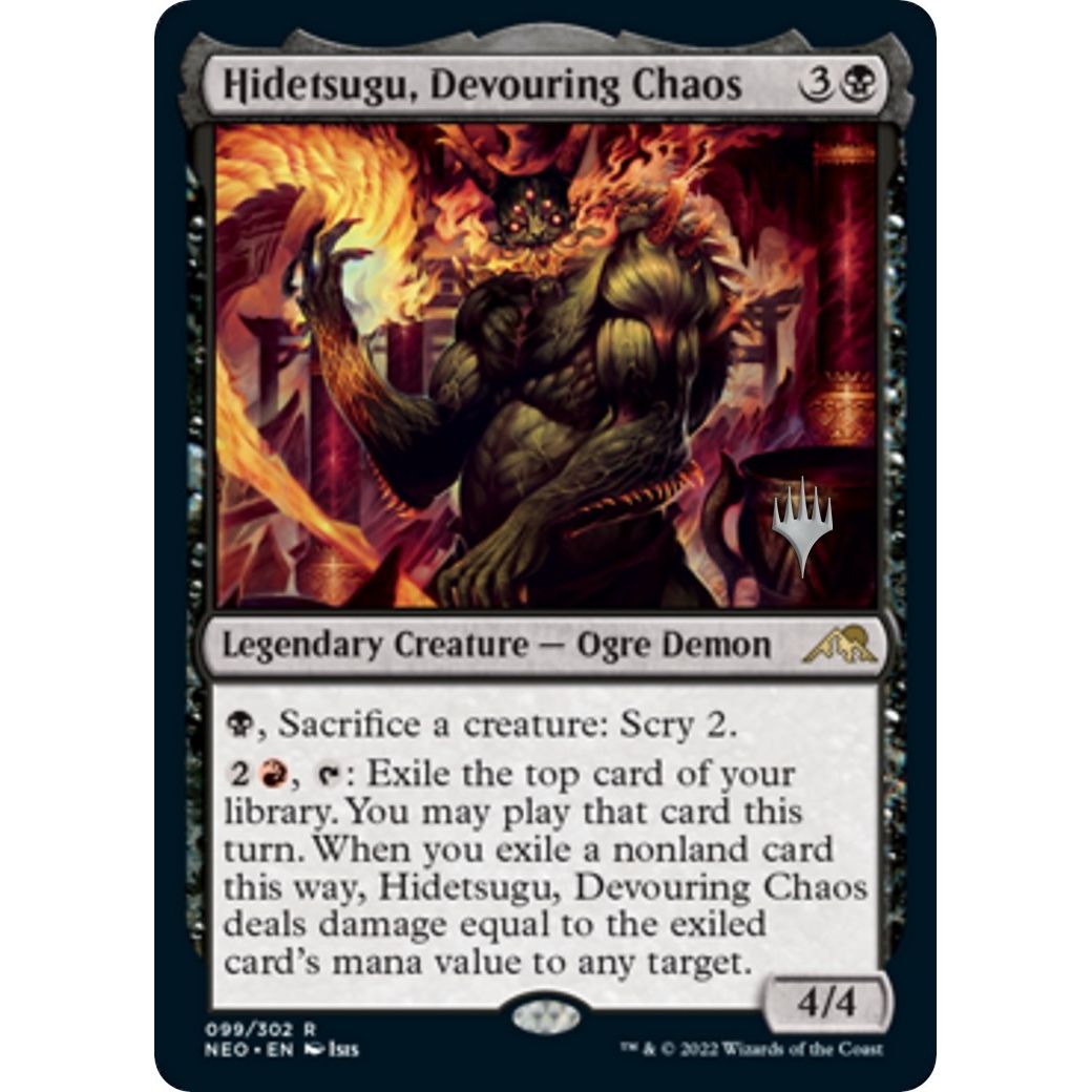 Image for Hidetsugu, Devouring Chaos (99) (PPNEO) - Magic: The Gathering