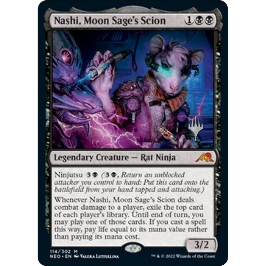 Image for Nashi, Moon Sage's Scion (114) (PPNEO) - Magic: The Gathering