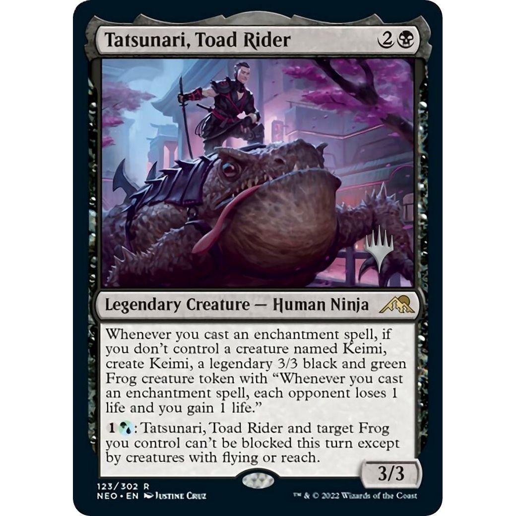 Image for Tatsunari, Toad Rider (123) (PPNEO) - Magic: The Gathering