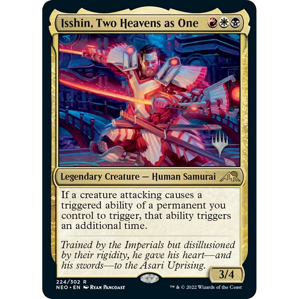 Image for Isshin, Two Heavens as One (224) (PPNEO) - Magic: The Gathering