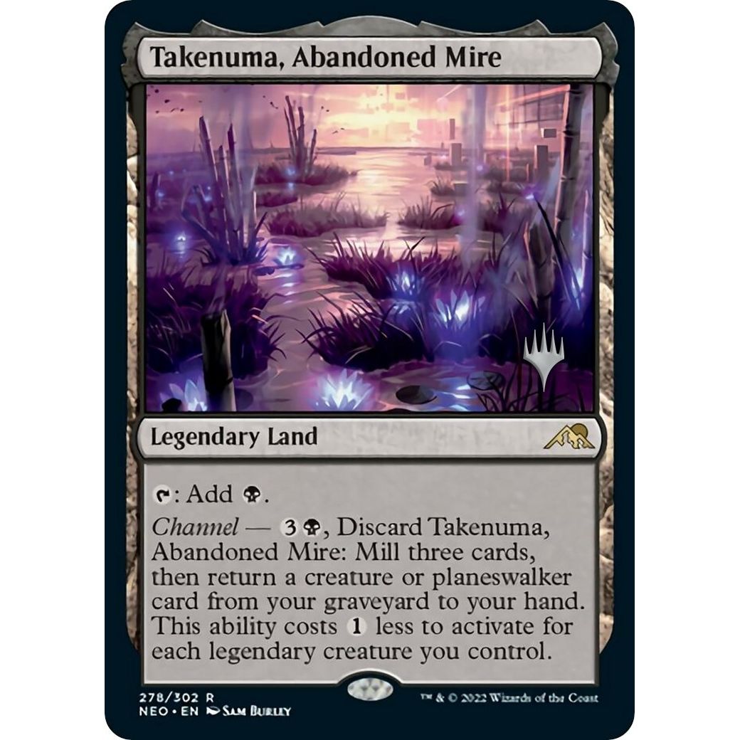 Image for Takenuma, Abandoned Mire (278) (PPNEO) - Magic: The Gathering