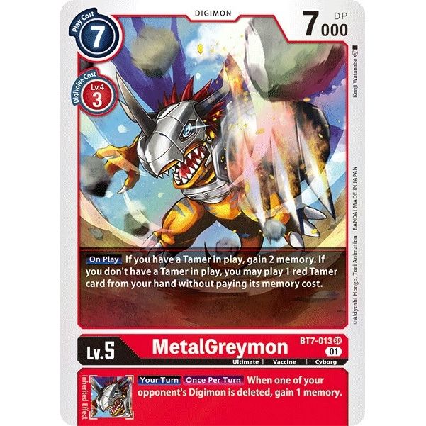 Image for MetalGreymon (BT7-013 SR) (BT07) - Digimon Card Game