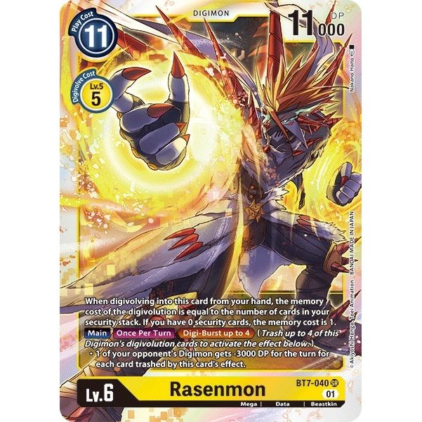 Image for Rasenmon (BT7-040 SR) (BT07) - Digimon Card Game