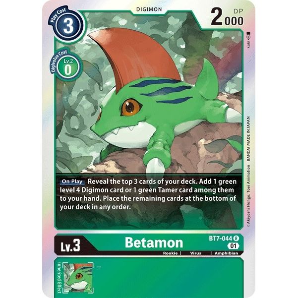 Image for Betamon (BT7-044 R) (BT07) - Digimon Card Game