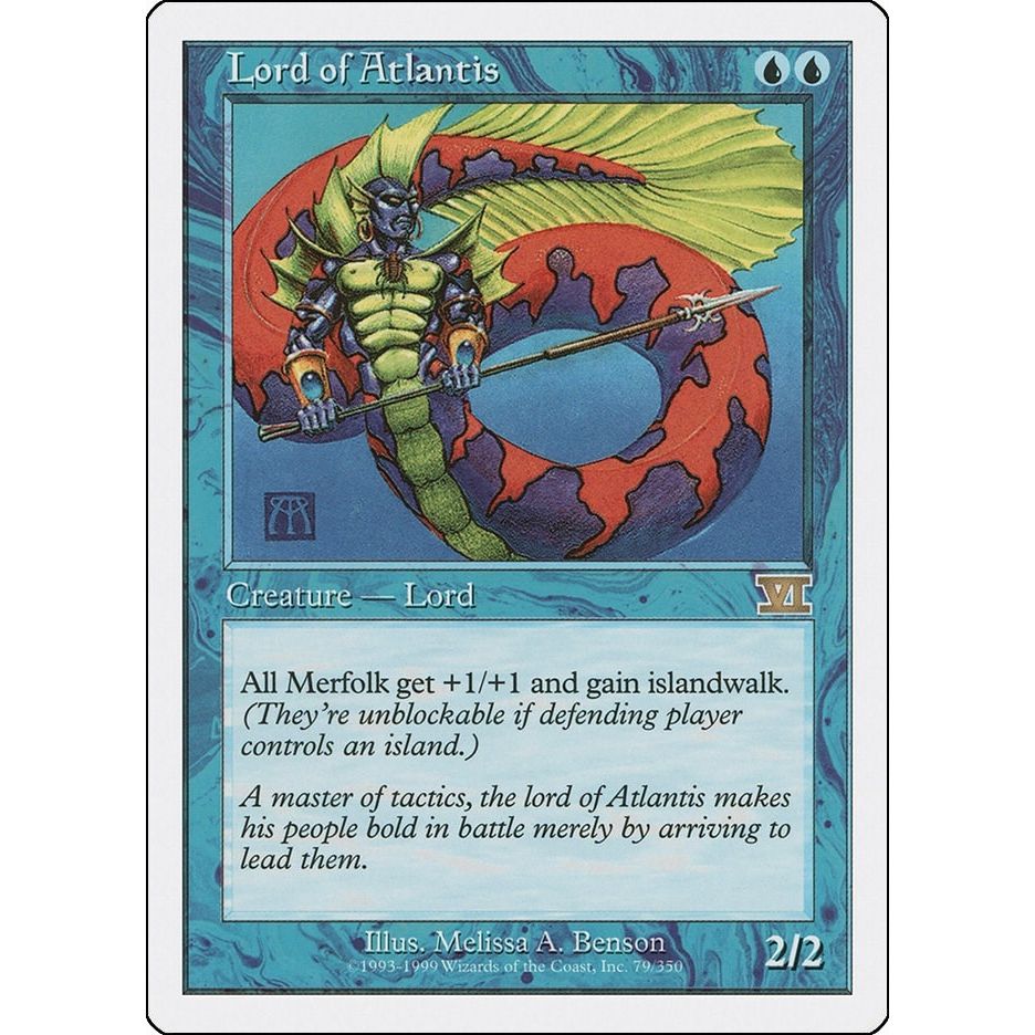 Image for Lord of Atlantis (79) (6ED) - Magic: The Gathering
