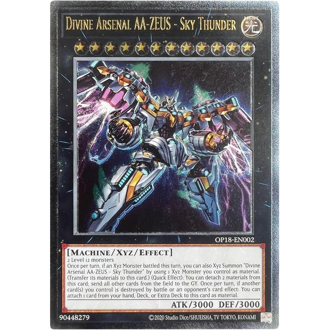Image for Divine Arsenal AA-ZEUS - Sky Thunder (UTR) (OP18-EN002) (OP18) - YuGiOh