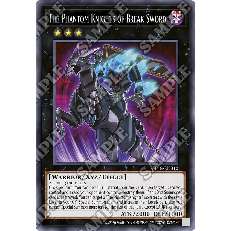 Image for The Phantom Knights of Break Sword (OP18-EN010) (OP18) - YuGiOh