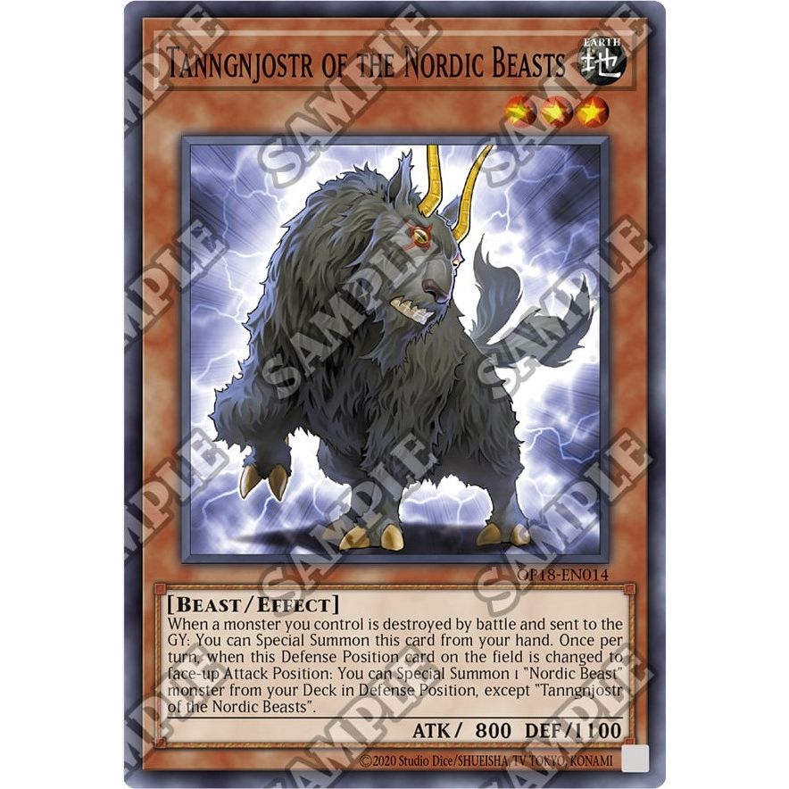 Image for Tanngnjostr of the Nordic Beasts (OP18-EN014) (OP18) - YuGiOh