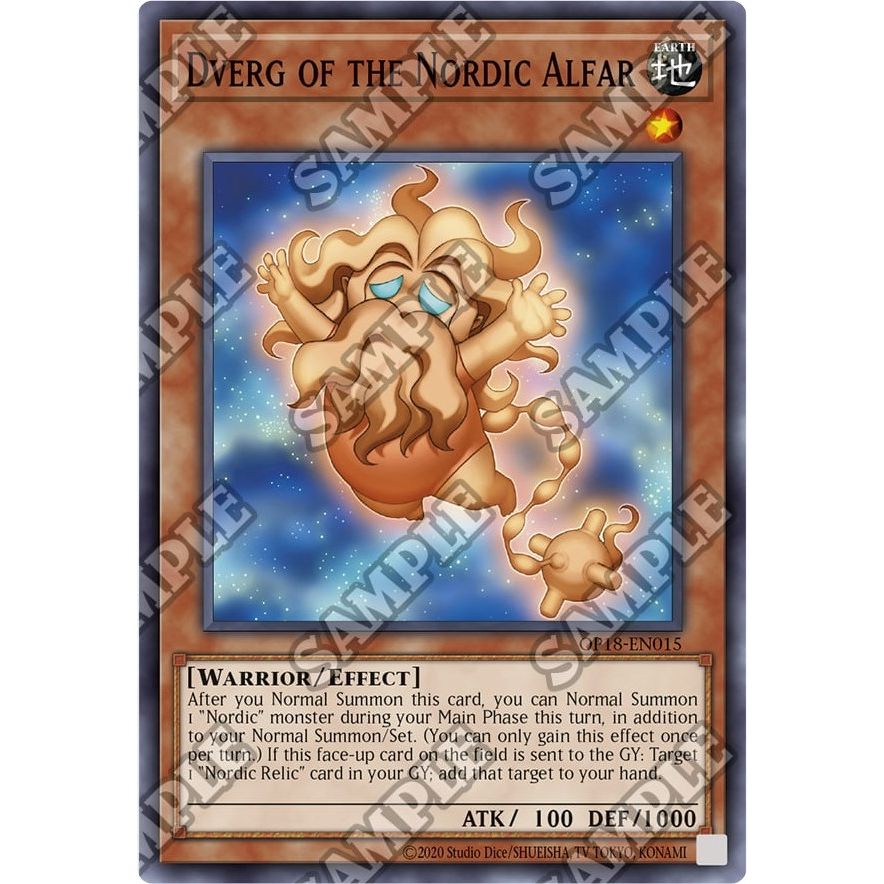 Image for Dverg of the Nordic Alfar (OP18-EN015) (OP18) - YuGiOh
