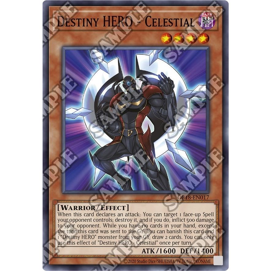 Image for Destiny HERO - Celestial (OP18-EN017) (OP18) - YuGiOh