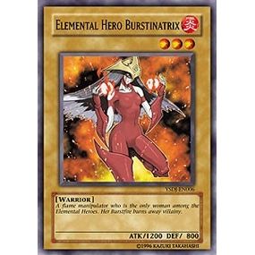 Image for Elemental HERO Burstinatrix (YSDJ-EN006) (YSDJ) - YuGiOh