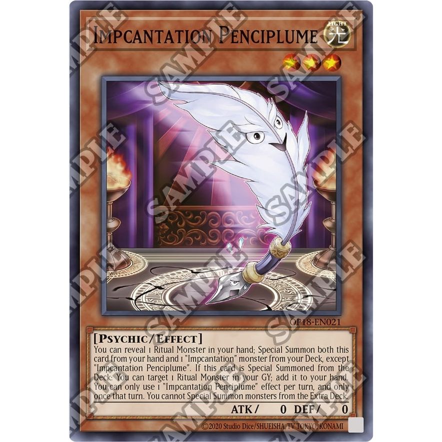 Image for Impcantation Penciplume (OP18-EN021) (OP18) - YuGiOh