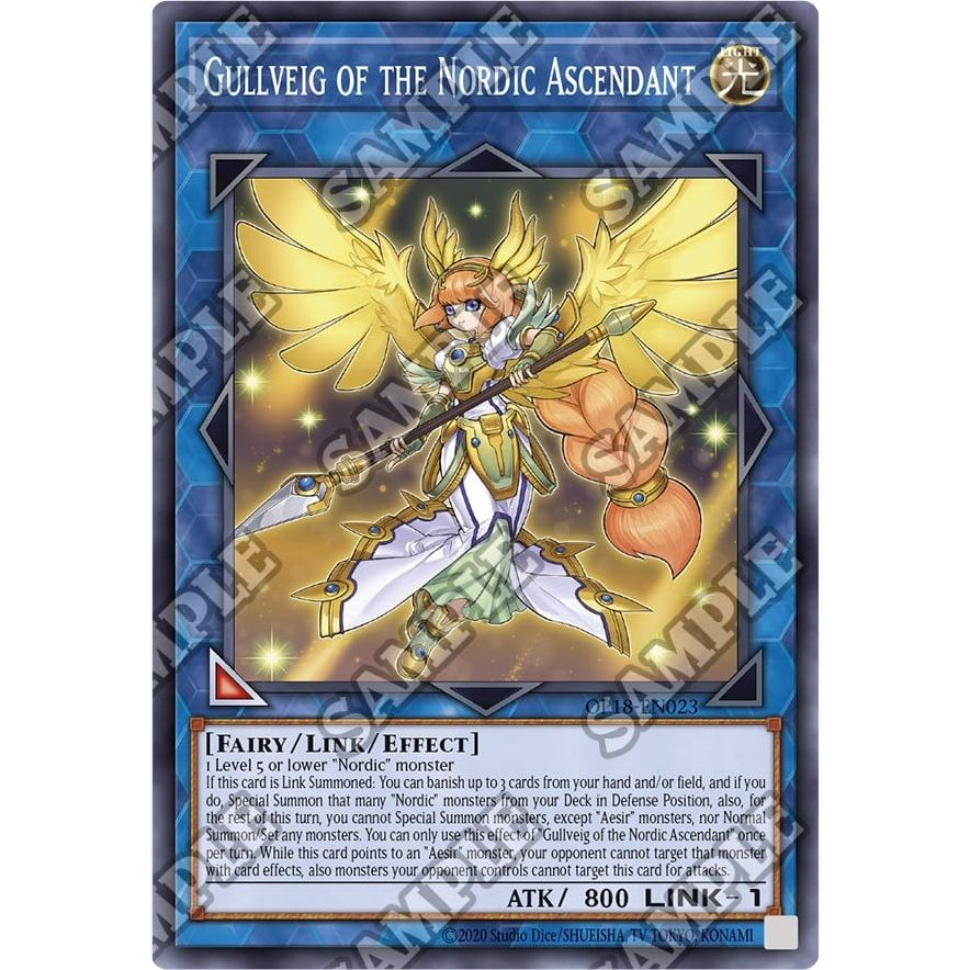 Image for Gullveig of the Nordic Ascendant (OP18-EN023) (OP18) - YuGiOh