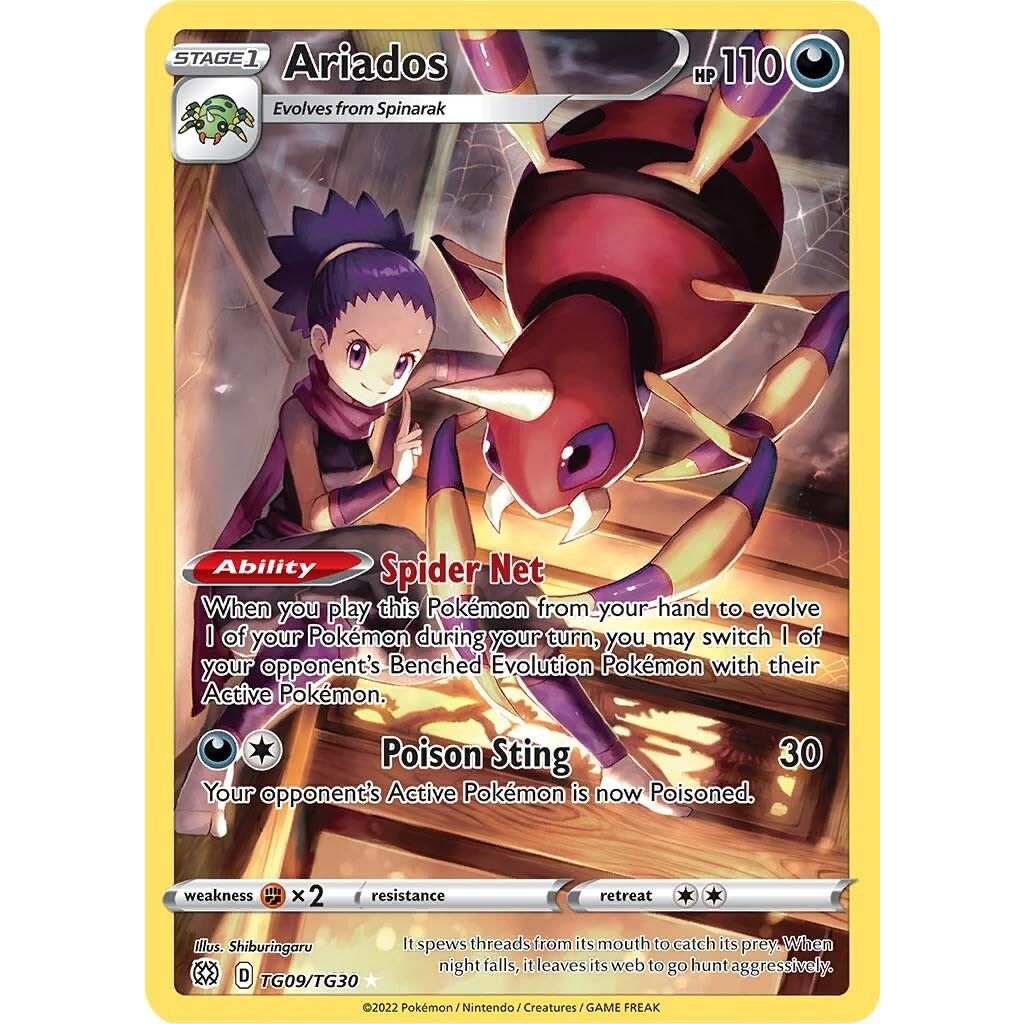 Image for Ariados (TG09/TG30) (SWSH09:TG) - Pokemon