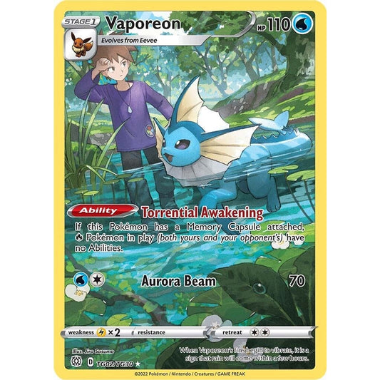 Image for Vaporeon (TG02/TG30) (SWSH09:TG) - Pokemon