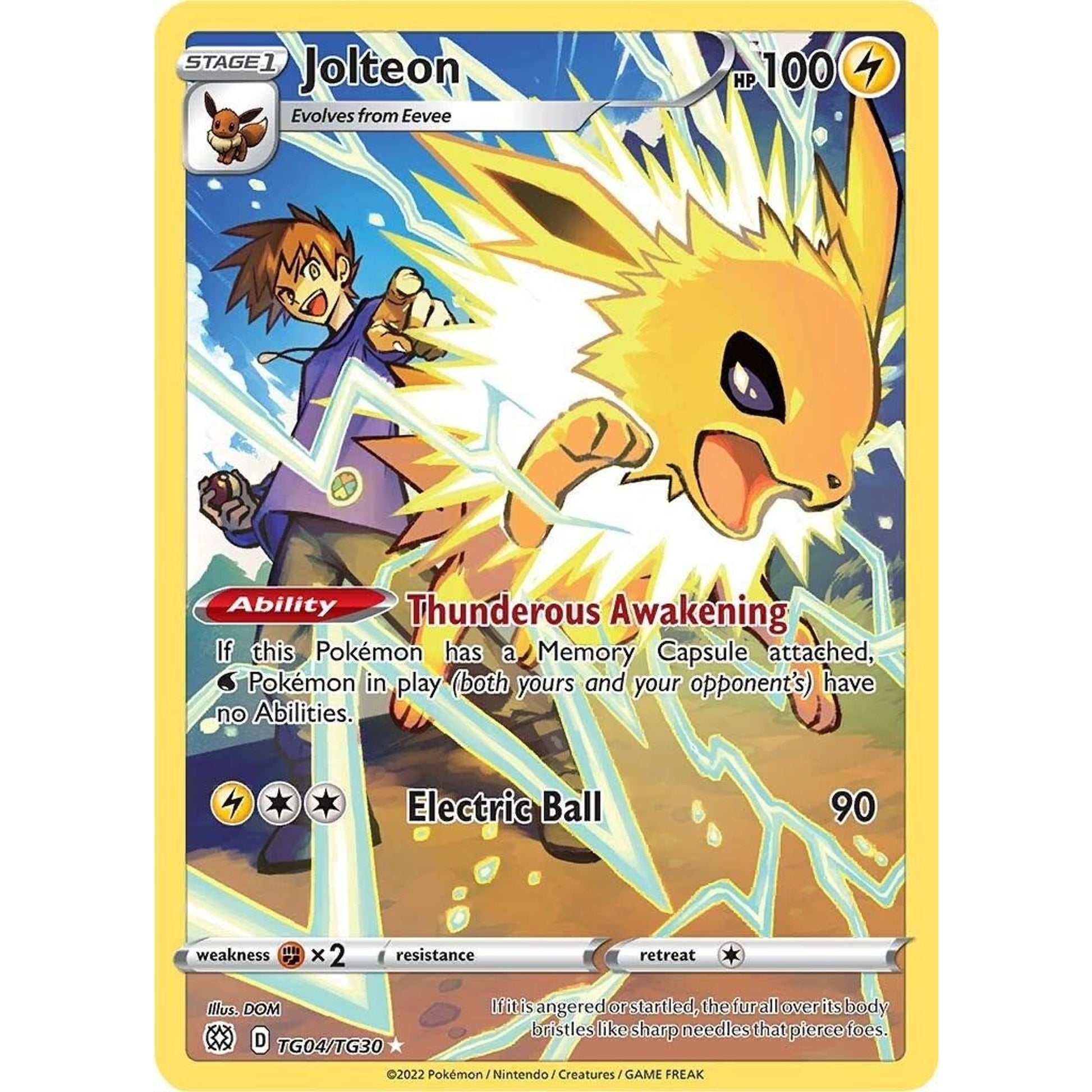Image for Jolteon (TG04/TG30) (SWSH09:TG) - Pokemon