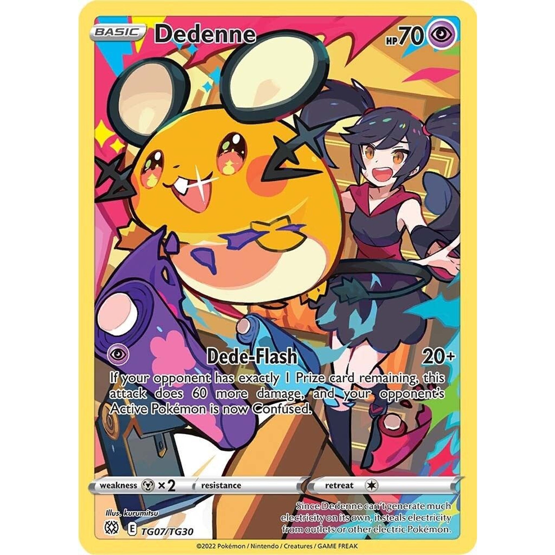 Image for Dedenne (TG07/TG30) (SWSH09:TG) - Pokemon