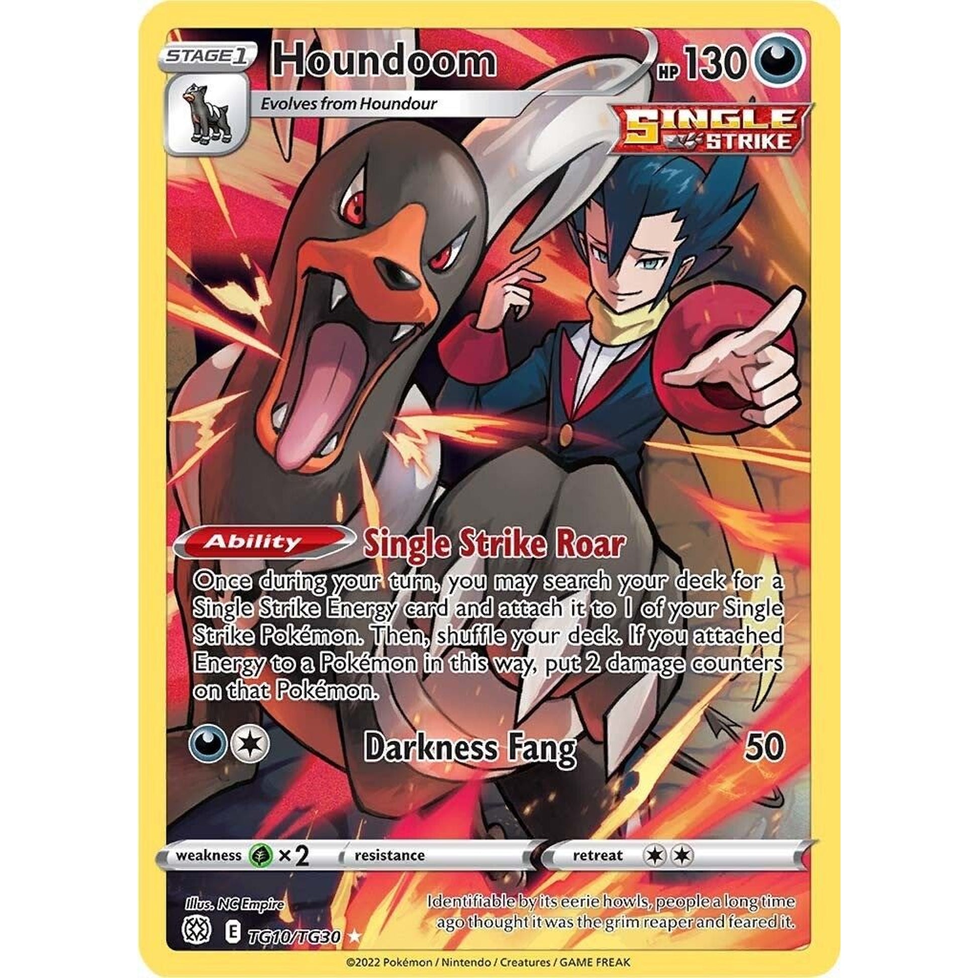Image for Houndoom (TG10/TG30) (SWSH09:TG) - Pokemon