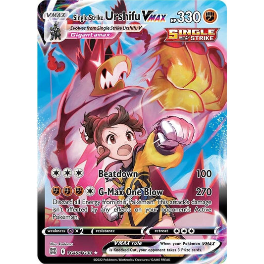 Image for Single Strike Urshifu VMAX (TG19/TG30) (SWSH09:TG) - Pokemon