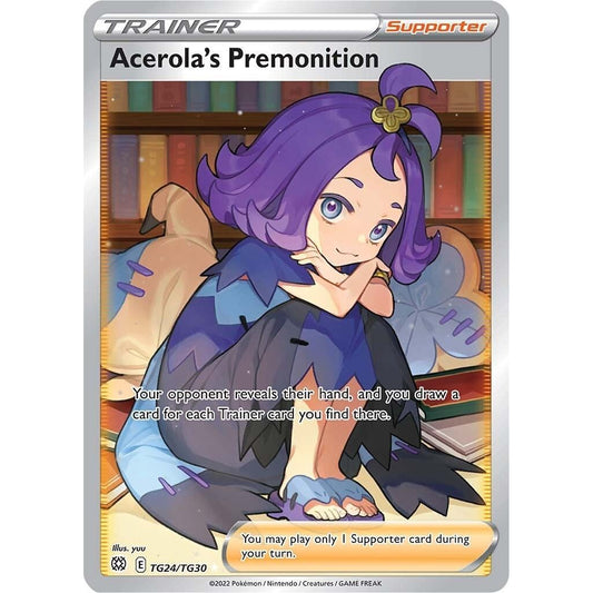 Image for Acerola's Premonition (TG24/TG30) (SWSH09:TG) - Pokemon