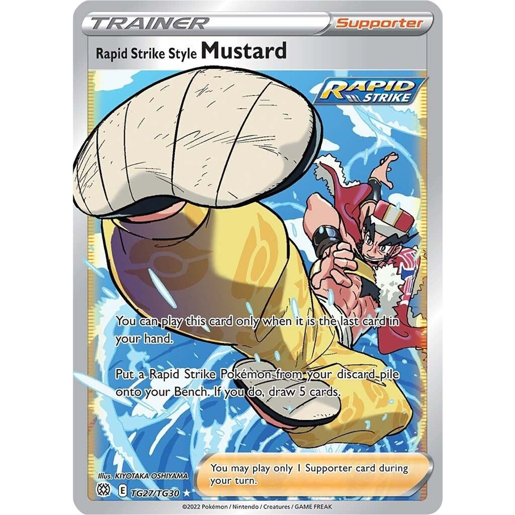 Image for Rapid Strike Style Mustard (TG27/TG30) (SWSH09:TG) - Pokemon