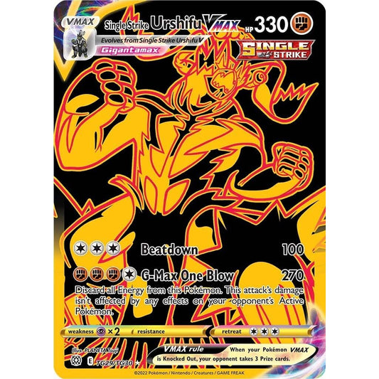 Image for Single Strike Urshifu VMAX (Secret) (TG29/TG30) (SWSH09:TG) - Pokemon
