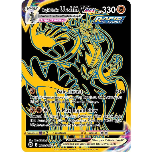 Image for Rapid Strike Urshifu VMAX (Secret) (TG30/TG30) (SWSH09:TG) - Pokemon