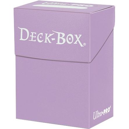 Image for Solid Color Deck Box - Lilac - Deck Boxes