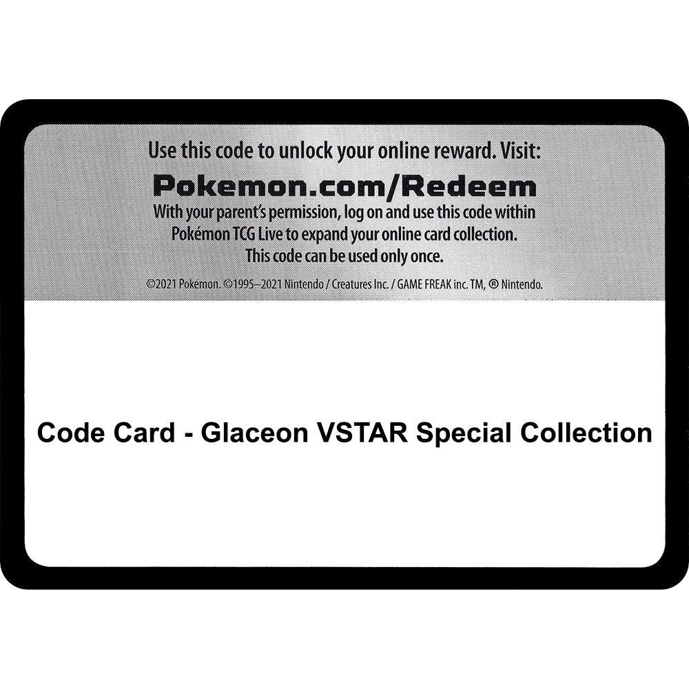 Image for Code Card - Glaceon VSTAR Special Collection (SWSH09) - Pokemon