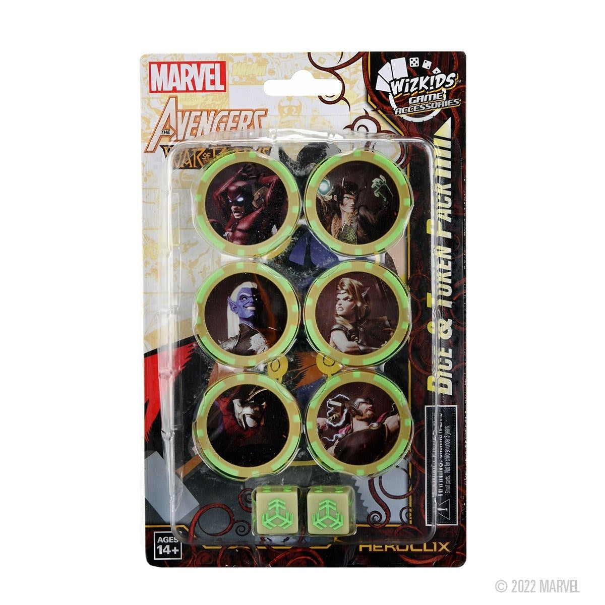 Image for Avengers: The War of the Realms Dice & Token Pack - Heroclix